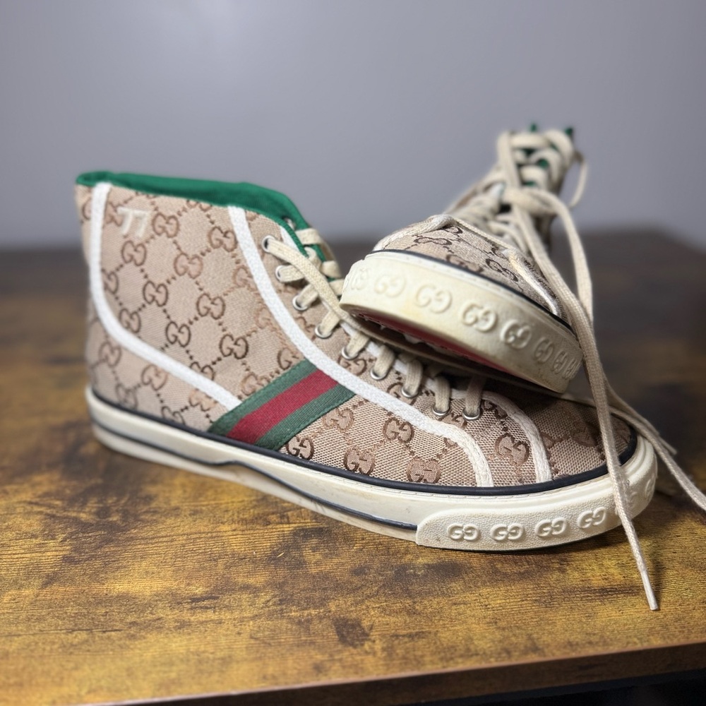 Gucci Tennis 1977 high-top sneakers